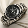 Omega Speedmaster Stainless Steel Second Hand Watch Collectors 3