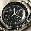 Omega Speedmaster Stainless Steel Second Hand Watch Collectors 4