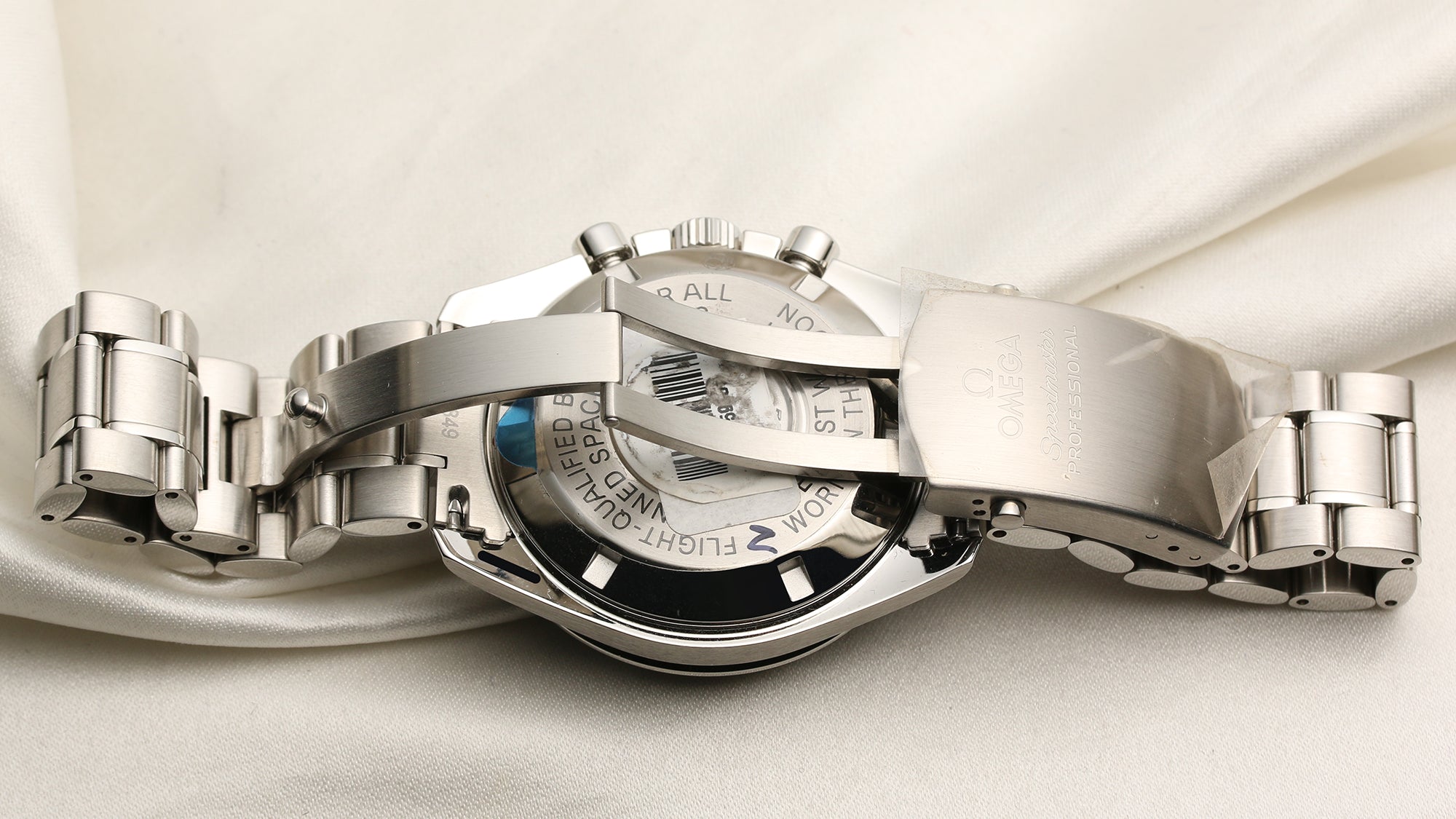 Omega Speedmaster Stainless Steel Second Hand Watch Collectors 7