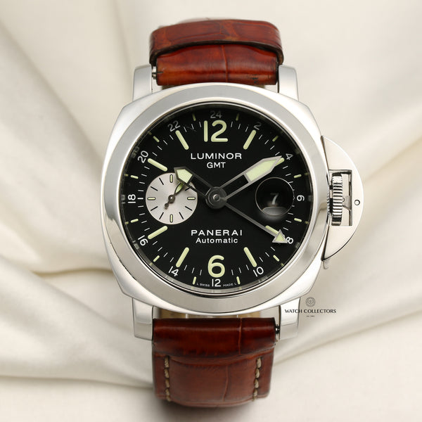 Panerai Luminor Stainless Steel Second Hand Watch Collectors 1