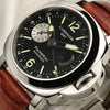 Panerai Luminor Stainless Steel Second Hand Watch Collectors 4