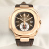 Patek Philippe 18K Rose Gold 5980 Second Hand Watch Collectors 1