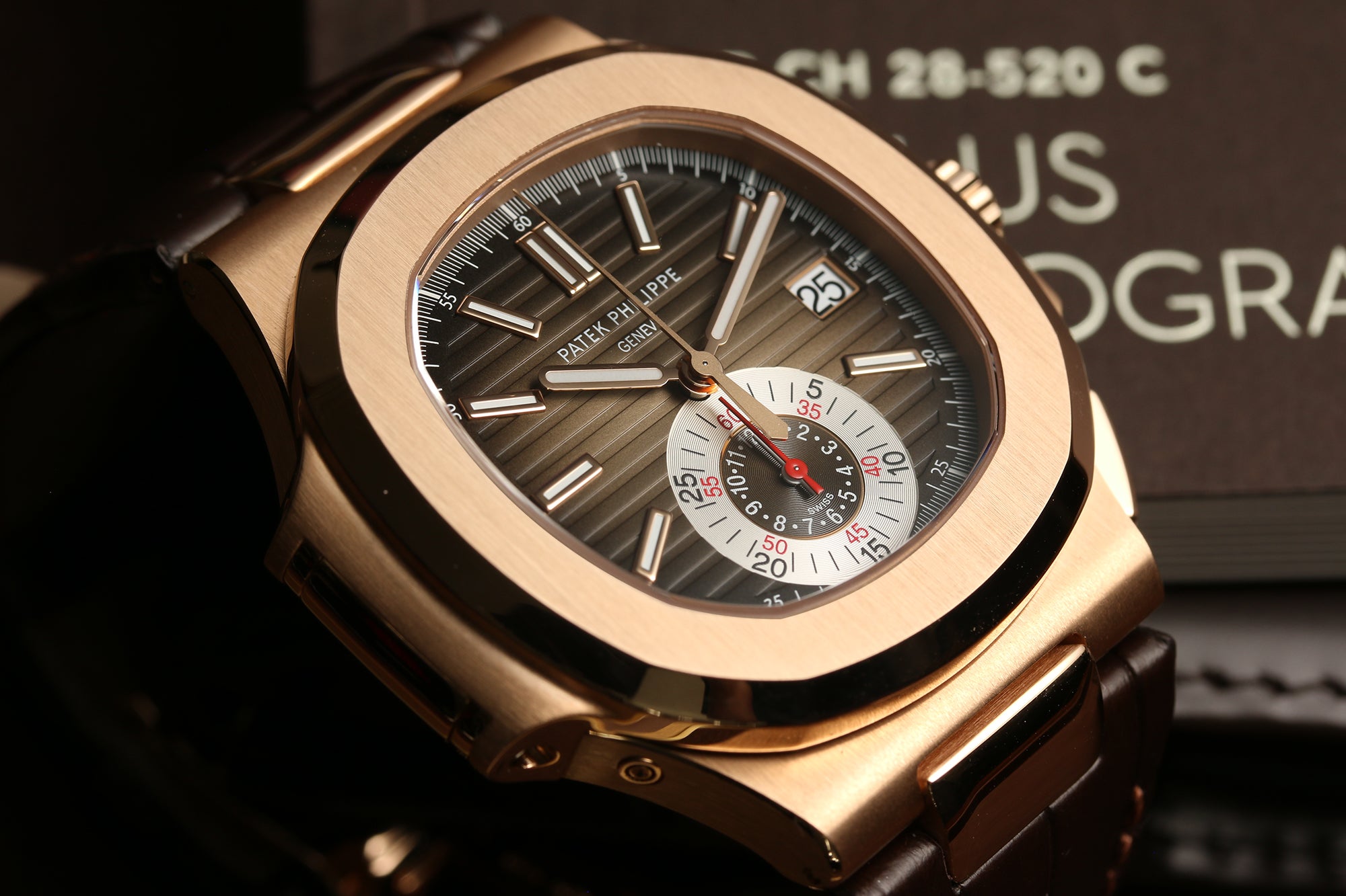 Patek philippe discount rose gold 5980