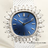 Patek Philippe 18K White Gold Diamond Bezel Second Hand Watch Collectors 2