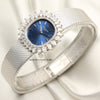 Patek Philippe 18K White Gold Diamond Bezel Second Hand Watch Collectors 3