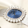 Patek Philippe 18K White Gold Diamond Bezel Second Hand Watch Collectors 5