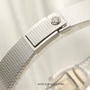 Patek Philippe 18K White Gold Diamond Bezel Second Hand Watch Collectors 8