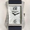 Patek Philippe 18K White Gold Diamond Second Hand Watch Collectors 2
