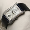 Patek Philippe 18K White Gold Diamond Second Hand Watch Collectors 3