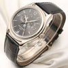 Patek Philippe 18K White Gold Moonphase Second Hand Watch Collectors 3