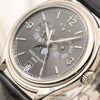 Patek Philippe 18K White Gold Moonphase Second Hand Watch Collectors 5