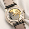 Patek Philippe 18K White Gold Moonphase Second Hand Watch Collectors 8