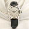 Patek Philippe 18K White Gold Second Hand Watch Collectors 1