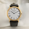 Patek Philippe 18K Yellow Gold Calatrava Second Hand Watch Collectors 1