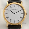 Patek Philippe 18K Yellow Gold Calatrava Second Hand Watch Collectors 2