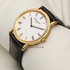 Patek Philippe 18K Yellow Gold Calatrava Second Hand Watch Collectors 3