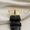 Patek Philippe 18K Yellow Gold Calatrava Second Hand Watch Collectors 8