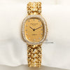 Patek Philippe 18K Yellow Gold Diamond Second Hand Watch Collectors 1