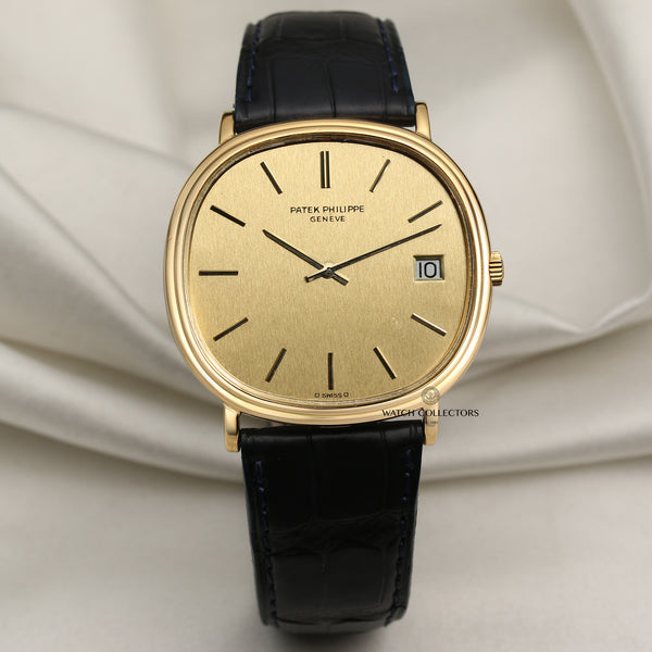 Patek Philippe 18K Yellow Gold Second Hand Watch Collectors 1