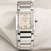 Patek Philippe 24 Stainless Steel Diamond Second Hand Watch Collectors 1