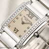 Patek Philippe 24 Stainless Steel Diamond Second Hand Watch Collectors 4