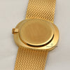 Patek Philippe 3845 Ellipse Blue Agate & MOP Dial 18K Yellow Gold Second Hand Watch Collectors 7
