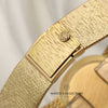 Patek Philippe 3845 Ellipse Blue Agate & MOP Dial 18K Yellow Gold Second Hand Watch Collectors 9