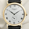 Patek Philippe 3919 18K Yellow Gold Second Hand Watch Collectors 2