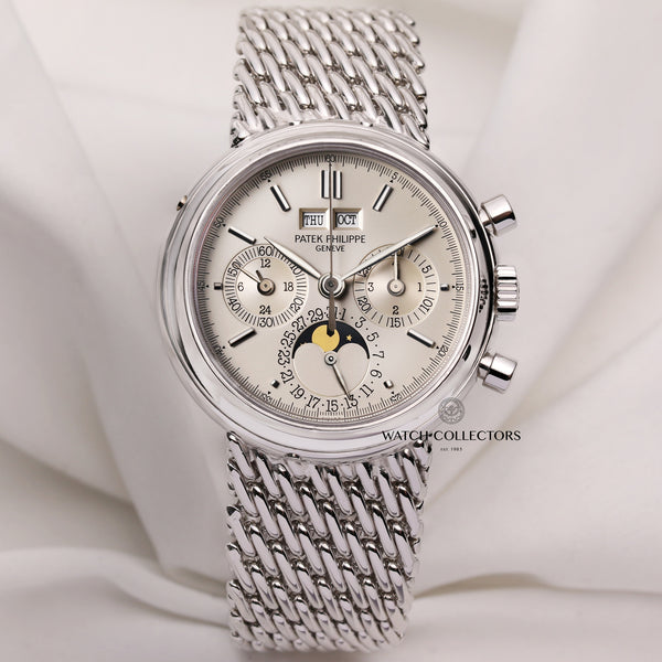 Patek-Philippe-3970-002-Perpetual-Calendar-18K-White-Gold-Second-Hand-Watch-Collectors-1