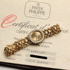 Patek Philippe 4772 18K Yellow Gold Diamond Bezel Second Hand Watch Collectors 8