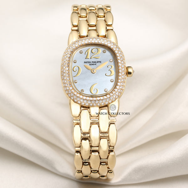 Patek Philippe 4831 MOP 18K Yellow Gold Second Hand Watch Collectors 1