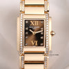 Patek-Philippe-4908-18K-Rose-Gold-Diamond-Chocolate-Dial-Bezel-Bracelet-Second-Hand-Watch-Collectors-2