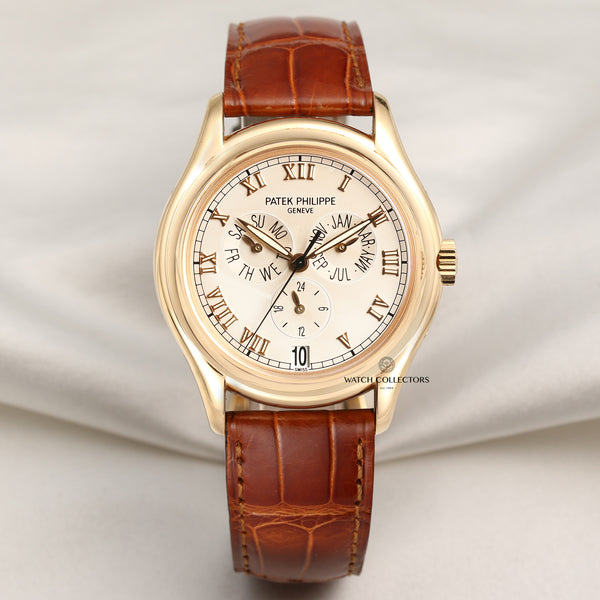 Patek Philippe 5035R-001 Annual Calendar 18K Rose Gold Second Hand Watch Collectors 1