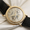 Patek Philippe 5039J Perpetual Calendar 18K Yellow Gold Second Hand Watch Collectors 5