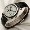 Patek Philippe 5054 18K White Gold Second Hand Watch Collectors 3