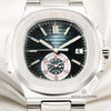 Patek Philippe 5980 1A-001 Chronograph Stainless Steel Second Hand Watch Collectors 2