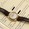 Patek Philippe Annual Calendar 5035 18K Yellow Gold Second Hand Watch Collectors 11