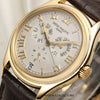 Patek Philippe Annual Calendar 5035 18K Yellow Gold Second Hand Watch Collectors 4