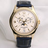 Patek Philippe Annual Calendar 5146J 18K Yellow Gold Second Hand Watch Collectors 1