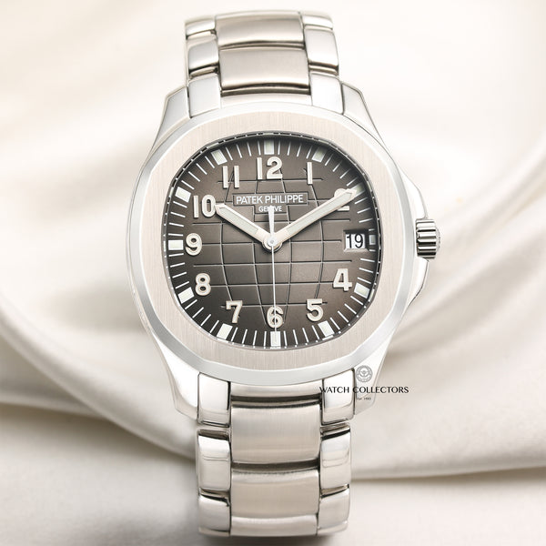 Patek Philippe Aquanaut 5167 1a-001 Stainless Steel Second Hand Watch Collectors 1