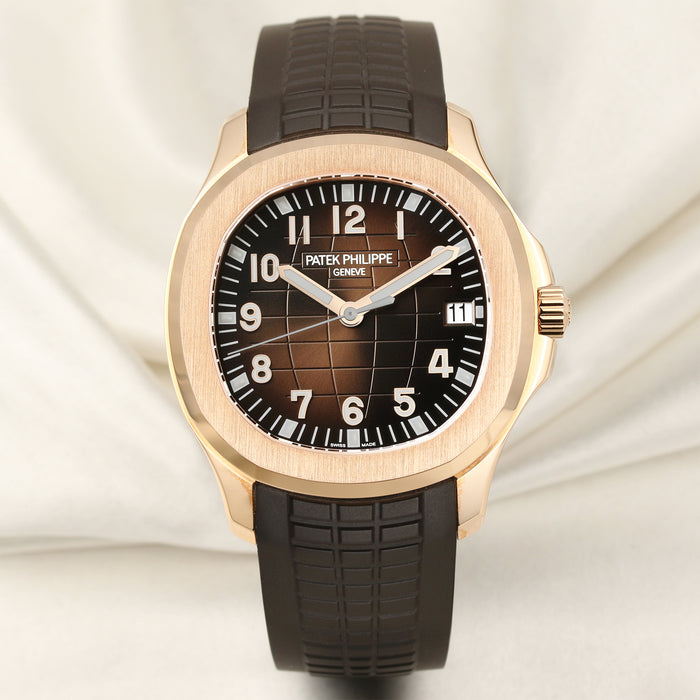 Patek Philippe 5167R-001 Aquanaut 18k Rose Gold
