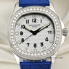 Patek Philippe Aquanaut Diamond Bezel Second Hand Watch Collectors 2