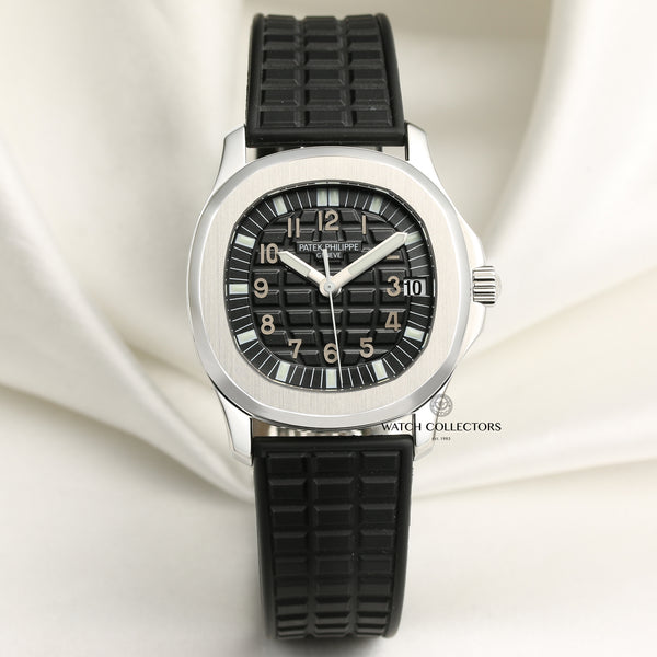 Patek Philippe Aquanaut Stainless Steel Second Hand Watch Collectors 1