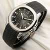 Patek Philippe Aquanaut Stainless Steel Second Hand Watch Collectors 3