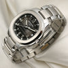 Patek Philippe Aquanaut Stainless Steel Second Hand Watch Collectors 3