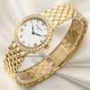 Patek Philippe Calatrava 18K Yellow Gold Diamond Bezel Second Hand Watch Collectors 3