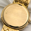 Patek Philippe Calatrava 18K Yellow Gold Diamond Bezel Second Hand Watch Collectors 8