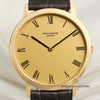Patek Philippe Calatrava 3590 18K Yellow Gold Second Hand Watch Collectors 2
