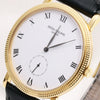 Patek Philippe Calatrava 3919 18K Yellow Gold Second Hand Watch Collectors 4