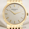 Patek Philippe Calatrava 5120 18K Yellow Gold Second Hand Watch Collectors 2